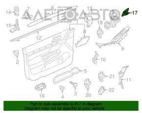 Controlul oglinzilor VW Jetta 11-18 SUA cu crom