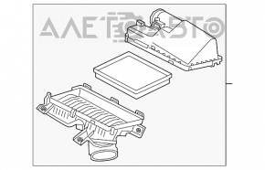 Corpul filtrului de aer Infiniti QX50 19-