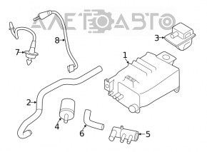 Лямбда-зонд первый Infiniti QX50 19- OEM