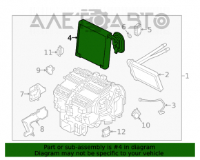 Evaporatorul Infiniti QX50 19- cu senzor de temperatură