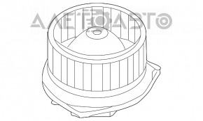 Motor ventilator încălzire Infiniti QX50 19 - nou original OEM