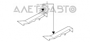 Suport bara grilei radiatorului stânga sus Infiniti QX50 19-