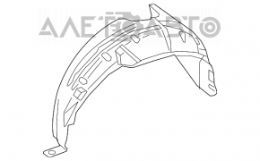 Aripa spate stânga Infiniti QX50 19-