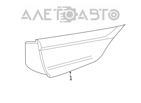 Lampa interioară pentru capacul portbagajului dreapta Infiniti QX50 19-