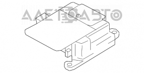 Modulul airbag SRS computer pentru airbag-urile de siguranță Infiniti QX50 19-