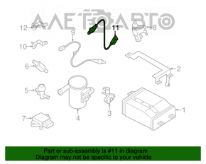 Sonda lambda spate a doua pentru Nissan Pathfinder 13-20