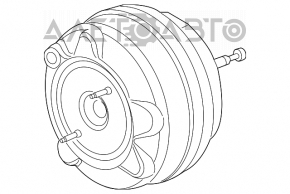 Amplificator de vidare Chrysler 200 15-17 3.6