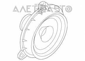 Difuzor ușă spate dreapta Nissan Leaf 11-17 Bose