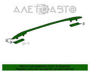 Barele longitudinale VW Tiguan 18- crom