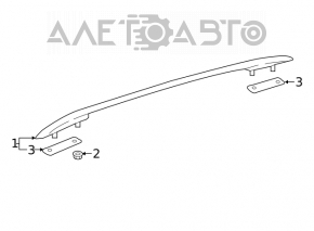 Barele longitudinale VW Tiguan 18- crom