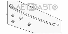 Capacul portbagajului Honda Accord 18-22