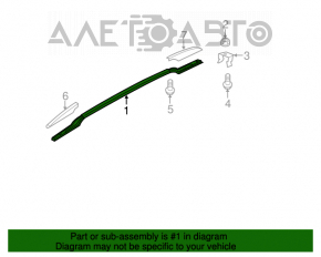 Balustradele longitudinale Kia Sorento 10-15 gri