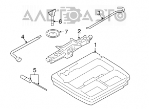 Spumă de polistiren sub instrumentul Subaru Legacy 15-19 crăpată.