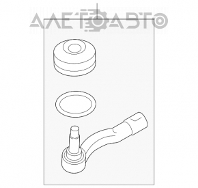 Cap de bara stânga pentru Subaru Legacy 15-19