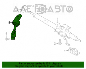 Bară de direcție pentru Subaru Outback 15-19