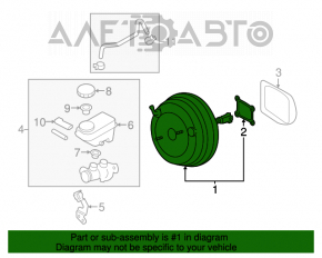 Amplificator de vidare pentru Subaru Legacy 15-19