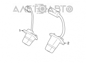 Camera de vizionare spate pentru Subaru Outback 15-19