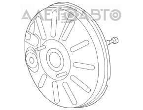 Amplificator de vidare pentru Dodge Dart 13-16