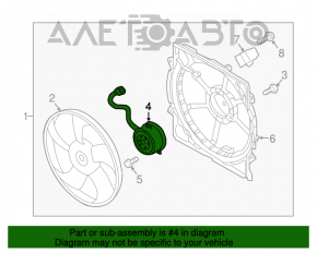 Motorul ventilatorului de răcire Kia Optima 16-