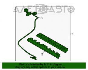 Semnal de oprire Kia Optima 16-