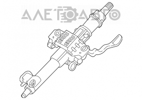 Рулевая колонка Kia Optima 16- с ЭУР