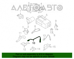 Sonda lambda spate primul Nissan Murano z52 15-