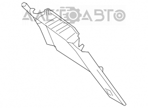 Capac spate stânga Nissan Murano z52 15- gri.