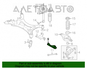 Pârghie de reglare spate stânga Nissan Murano z52 15-