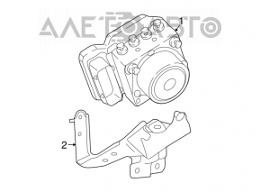 ABS ABS Nissan Murano z52 15-