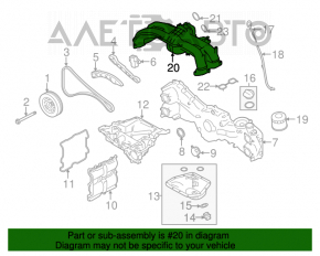 Коллектор впускной Subaru Legacy 15-19