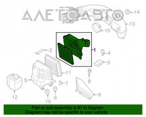 Corpul filtrului de aer Subaru Legacy 15-19