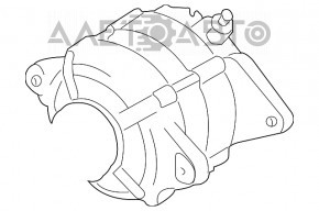 Generatorul Subaru Outback 15-19 face zgomot.