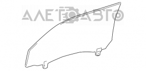 Стекло двери передней правой Toyota Sienna 11-20