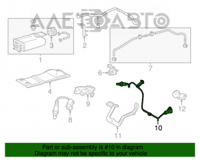 Sonda lambda spate pentru Toyota Highlander 14-16 3.5