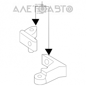 Balama usi sus fata stanga VW Tiguan 18 - nou original OEM