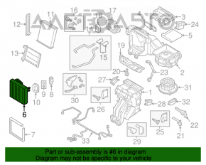 Evaporator VW Jetta 19-