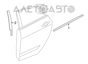 Capac usa spate laterala dreapta Dodge Dart 13-16 inainte