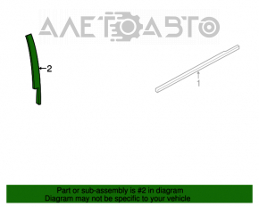 Capac usa spate laterala dreapta Dodge Dart 13-16 inainte