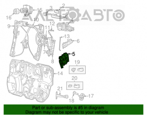 Blocare ușă față stânga Dodge Dart 13-16