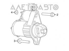 Стартер Dodge Dart 13-16 2.0 2.4