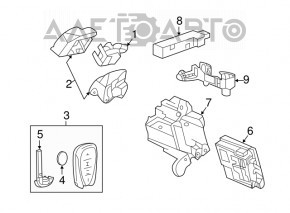 Cheie Chevrolet Cruze 16-