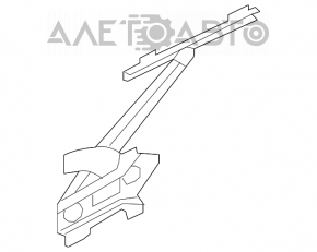 Geam electric cu motor spate dreapta Mitsubishi Outlander 14-21