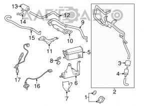 Sonda lambda pentru primul Mitsubishi Outlander 14-21