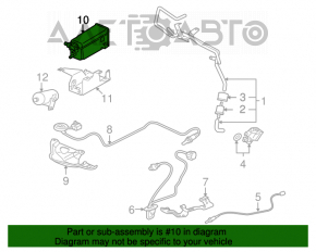 Canistra cu absorbant de carbon Mitsubishi Outlander 14-21