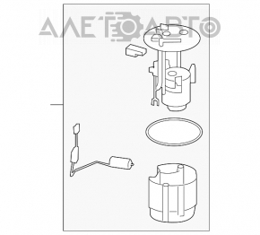 Pompă de combustibil Mitsubishi Outlander 14-21 2.4