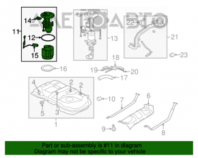 Pompă de combustibil Mitsubishi Outlander 14-21 2.4