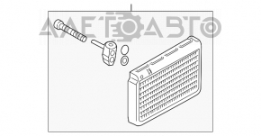 Evaporator Mitsubishi Outlander 16-21 rest