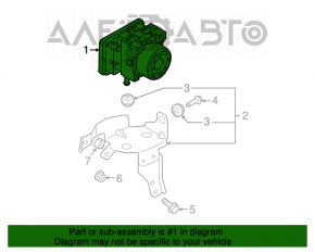 ABS АБС Mitsubishi Outlander 14-21