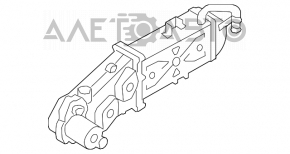 Radiatorul sistemului de circulație a apei pentru Passat B7 12-15 USA 2.0TDI