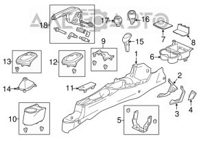 Ручка КПП Honda CRZ 11-16